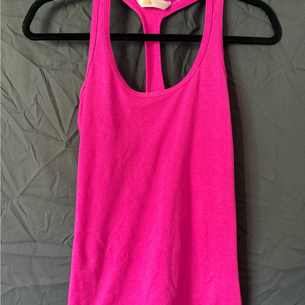 Pink North Face Women's Tank Top